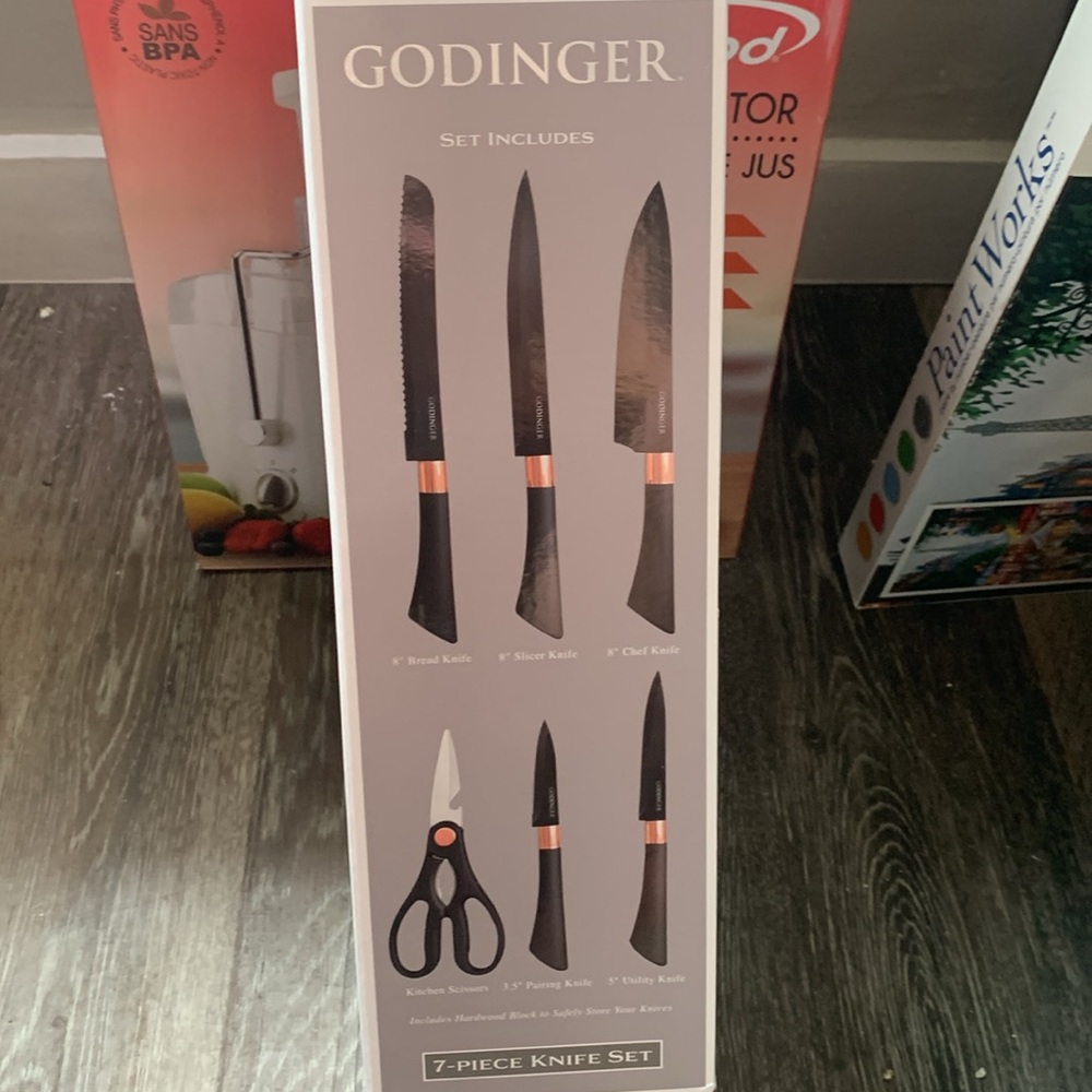 Knife Block Set - Picture 2 of 4